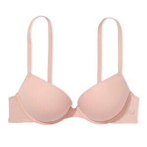 Victoria's Secret PINK Wear Everywhere Super Push-Up Bra - Macaron-32DD-26841681